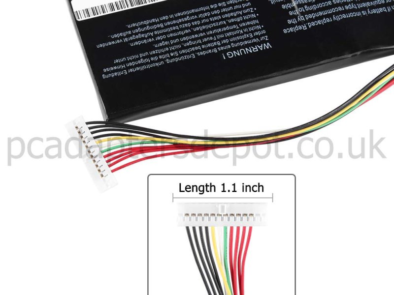 Original Battery Gigabyte Aero 15-Y9-9ES4720P 6200mAh 94.24Wh