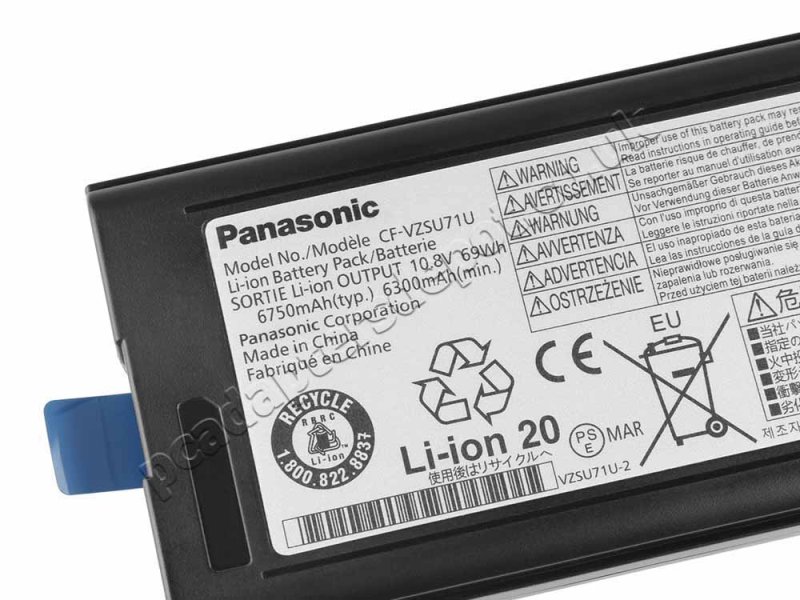 Original Battery Panasonic CF-VZSU46U 4200mAh 46Wh