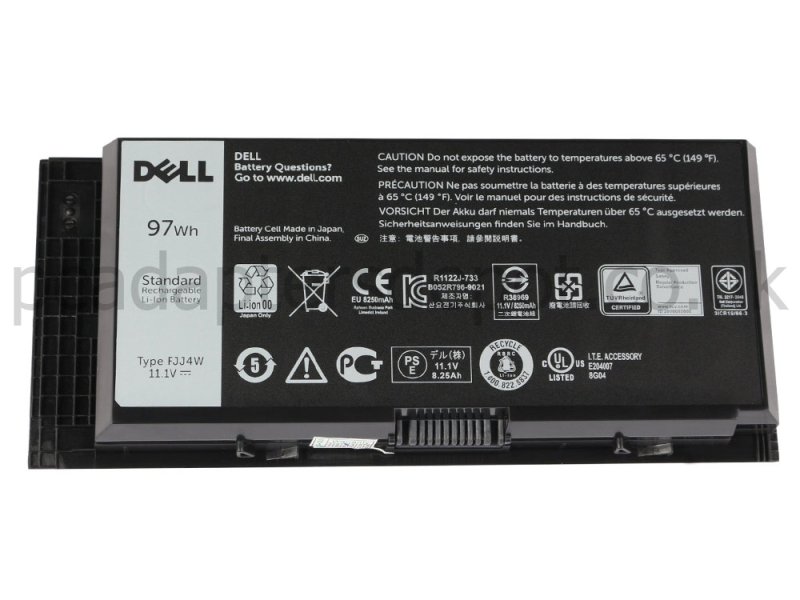 65Wh 6Cell Dell N71FM Battery Replacement