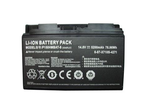 76.96Wh 8Cell Clevo P150HMBAT-8 Battery