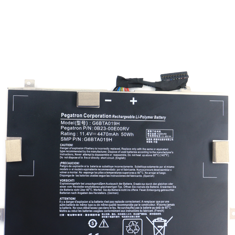 Original Battery Wacom Cintiq Companion 2 DTH-W1310 4470mAh 50Wh