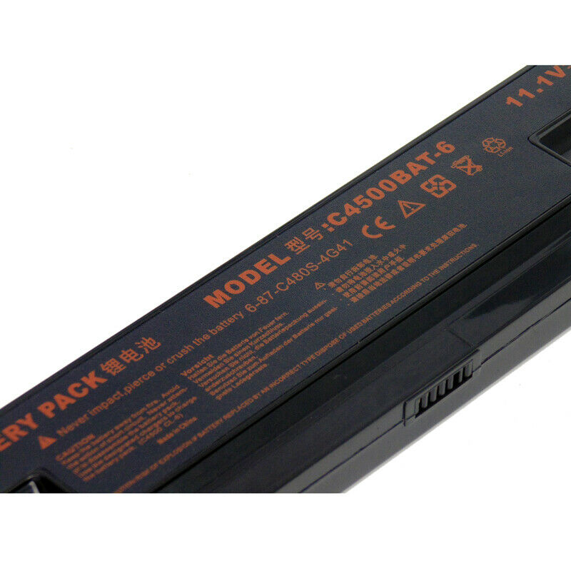 Battery Clevo W25xB W25xBU 4400mAh 48.84Wh