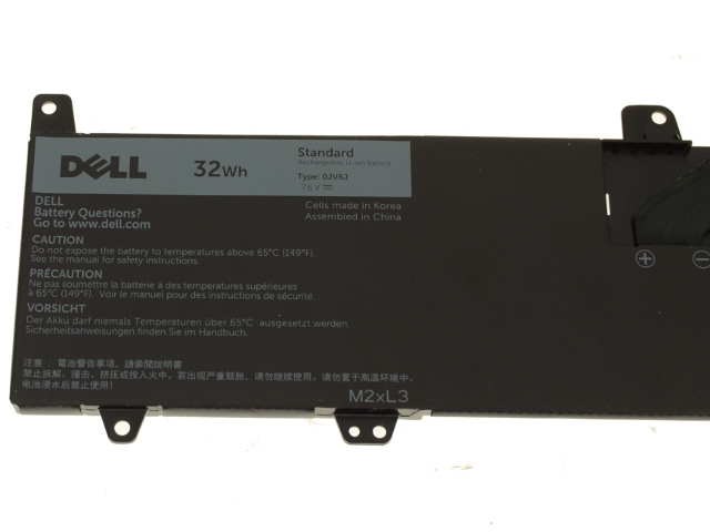 Original 32Wh 4 Cell Dell Inspiron 11 3168 Battery