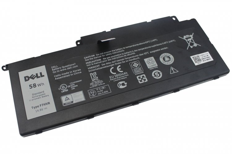 58Wh 4Cell Dell F7HVR Battery - Click Image to Close