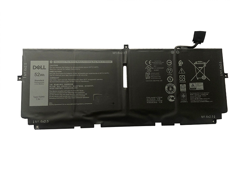 Original Battery Dell XPS 13 9310 6500mAh 52Wh