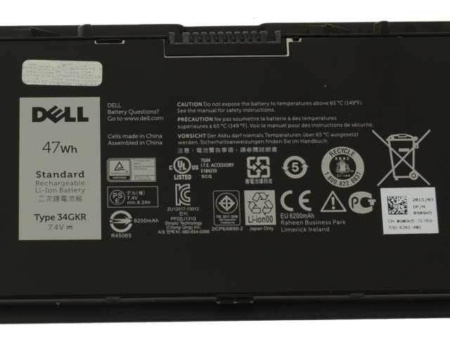 Original 47Wh 4 Cell Dell Latitude 14 7000 Battery