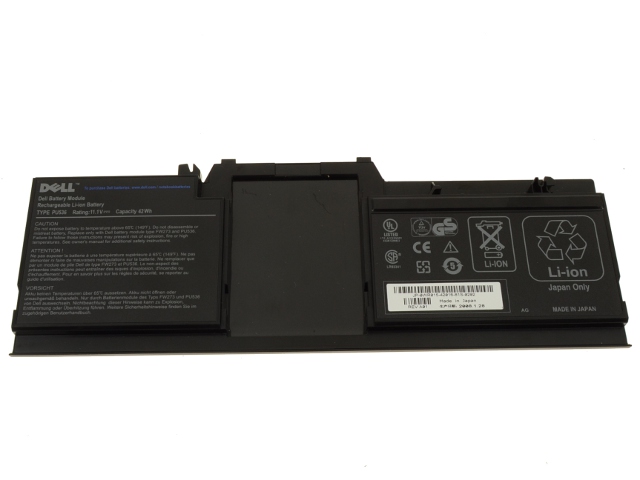 Original 42Wh 6-Cell Dell WR015 0WR015 PU536 Battery