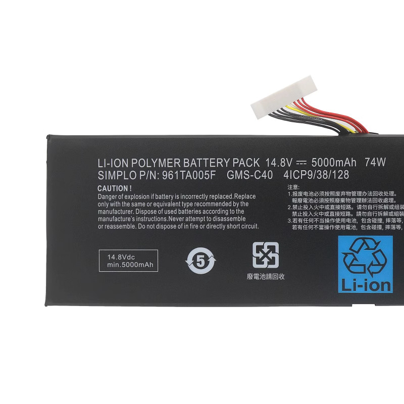 Battery Razer 4ICP9/38/128 5000mAh 74Wh