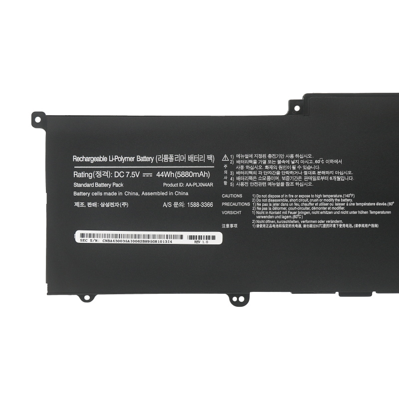 Original 44Wh Samsung AA-PLXN4AR Series 9 900X3C NP900X3C Battery