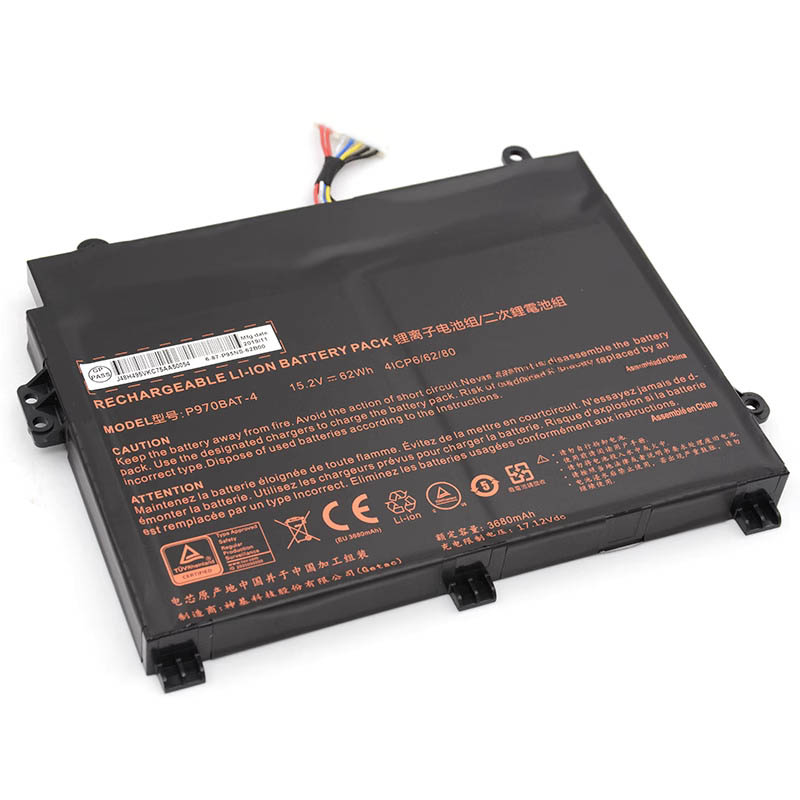 Battery Mifcom SG7(P970ED) 3680mAh 62Wh