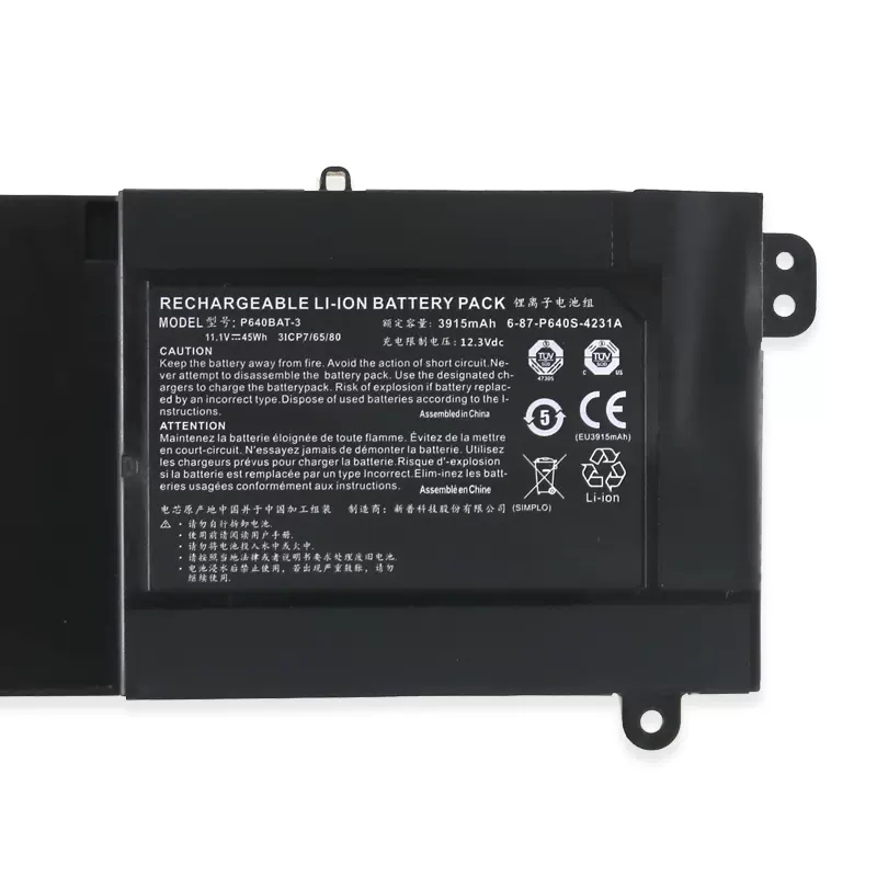 Original Battery Schenker XMG P406-BWX 3915mAh 45Wh