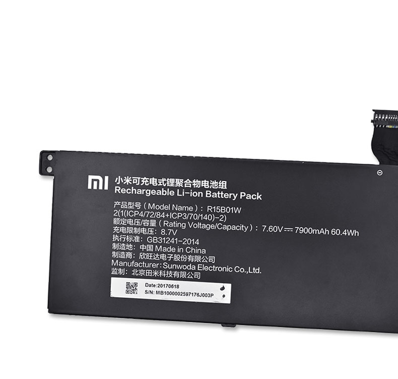 Original Battery Xiaomi INCHPro 15.6 7900mAh 60.04Wh